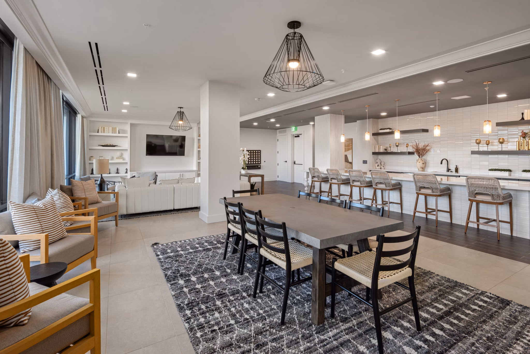 clubhouse at Overlook at Radius Dilworth Apartments
