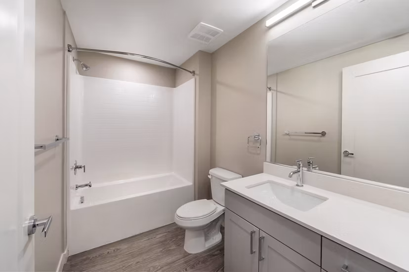 bathroom at Birchway Tropicana Apartments
