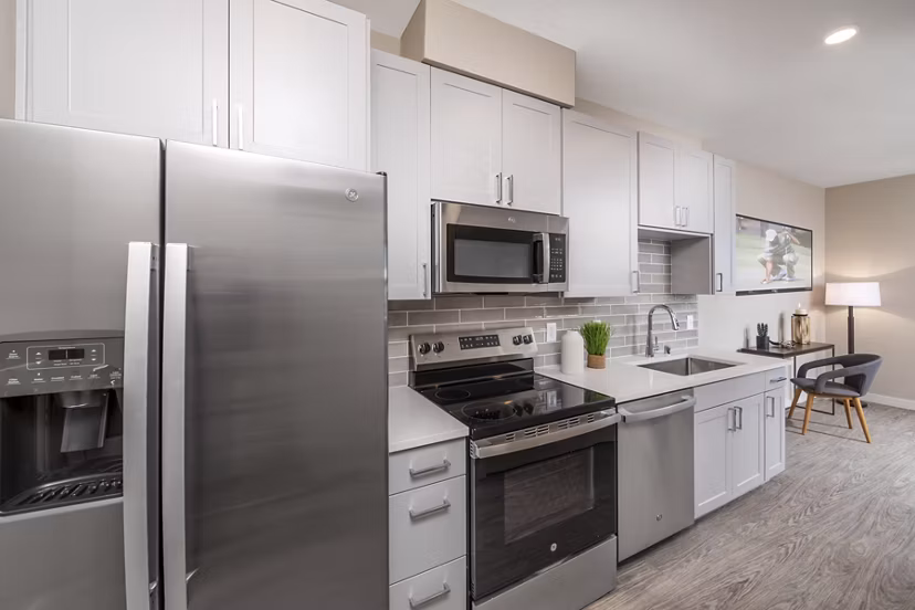 kitchen at Birchway Tropicana Apartments