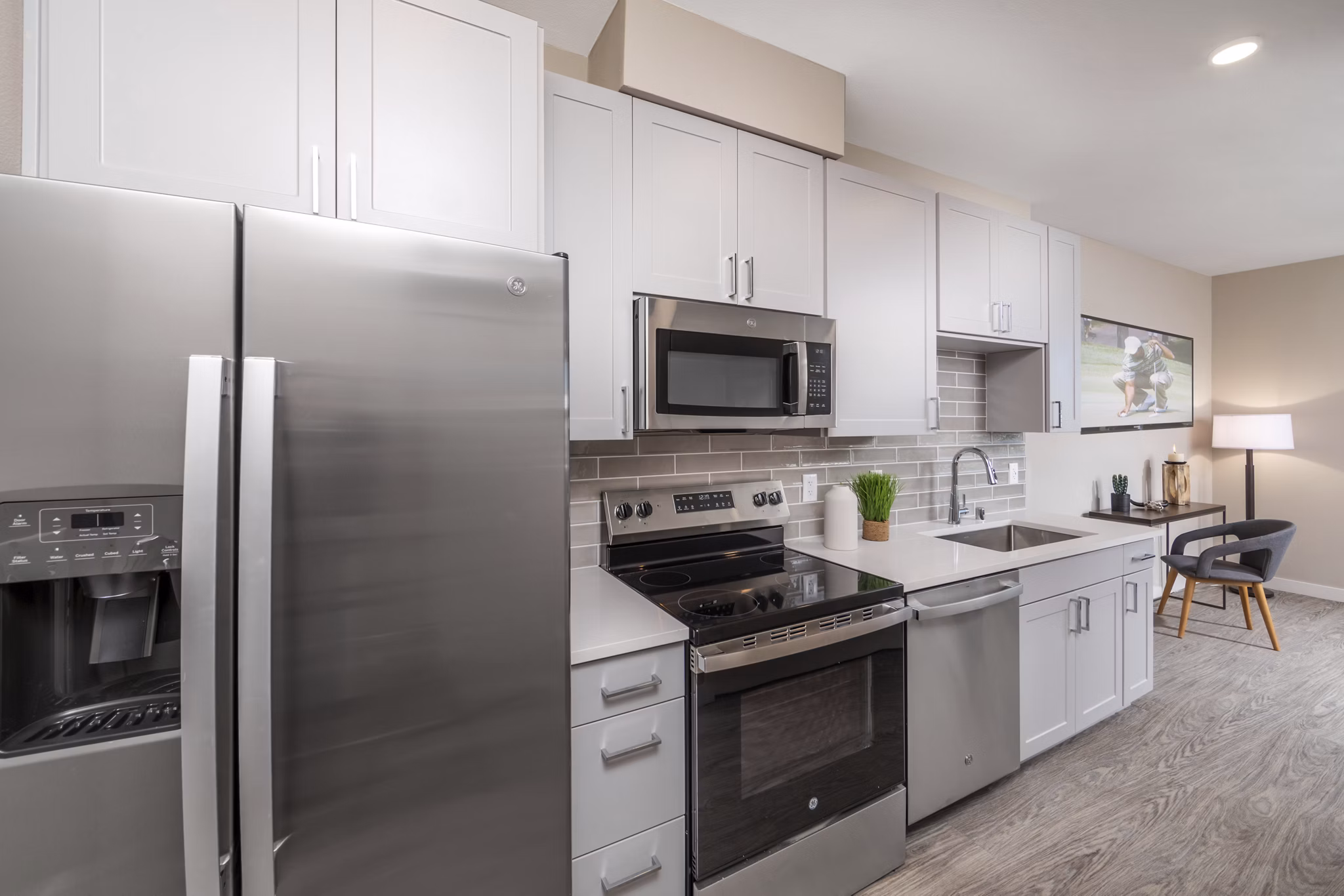 kitchen at Birchway Tropicana Apartments