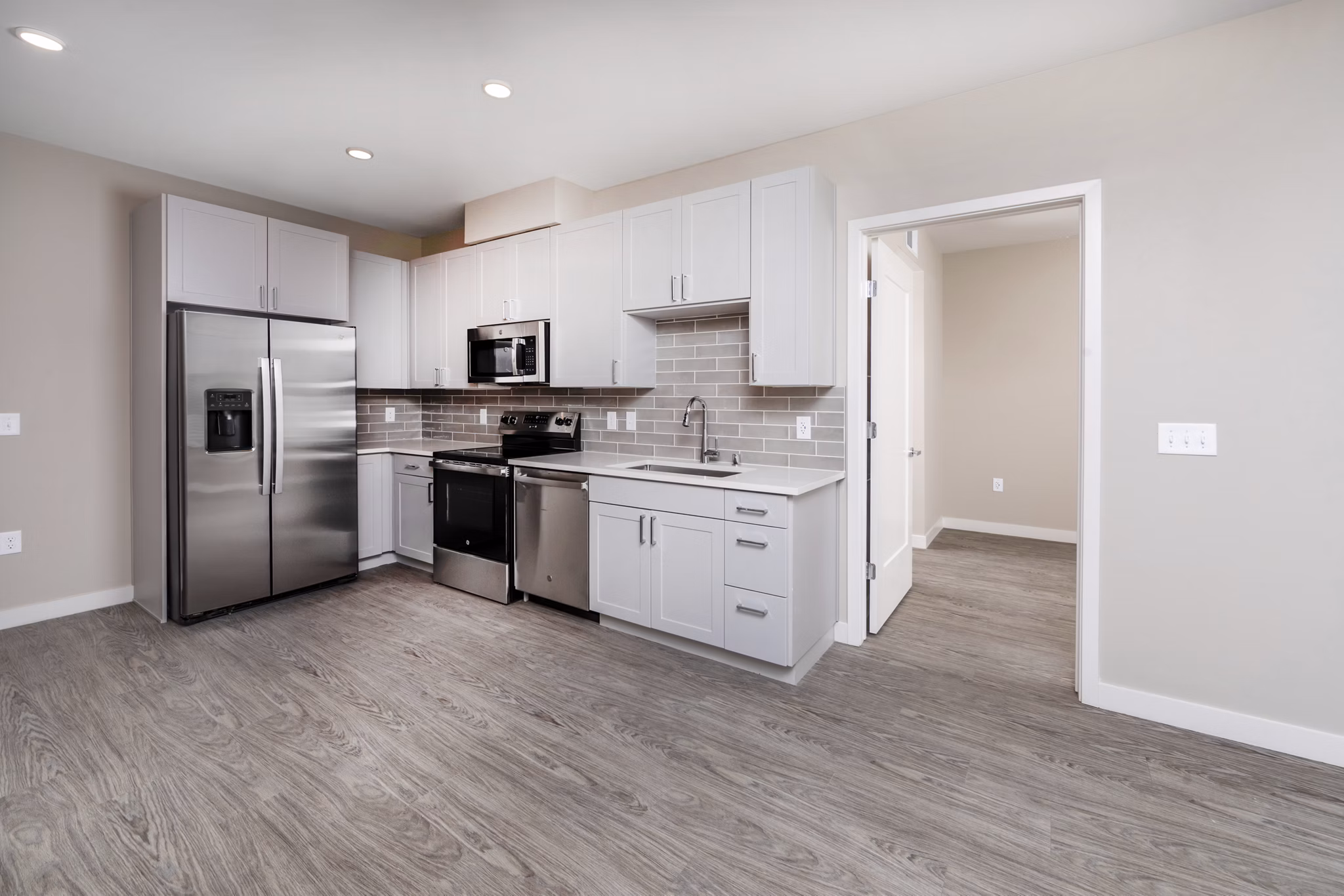 kitchen at Birchway Tropicana Apartments