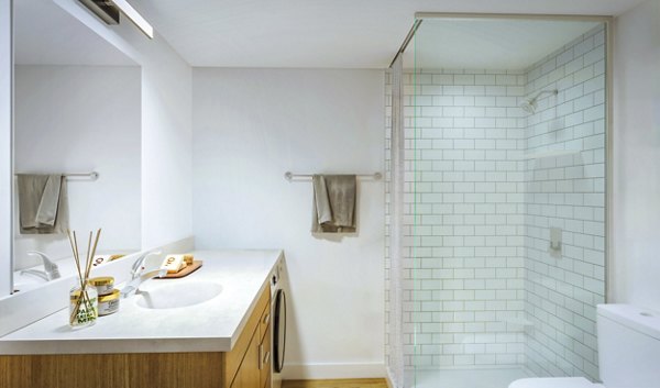 bathroom at Tower701 Apartments