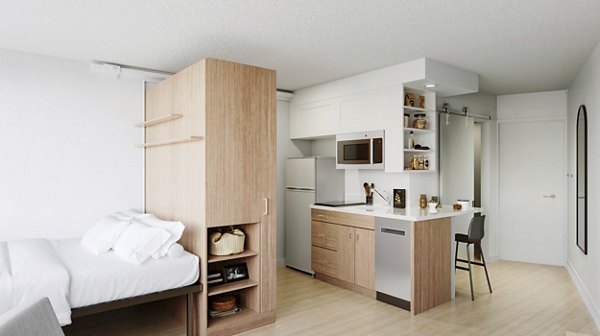 rendering at Tower701 Apartments