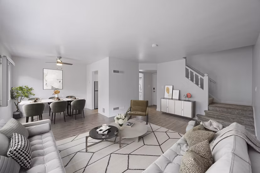rendering at Hillsdale Garden Apartments 