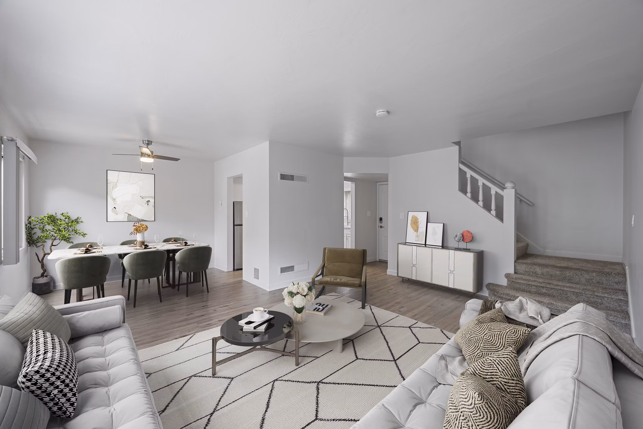 rendering at Hillsdale Garden Apartments 