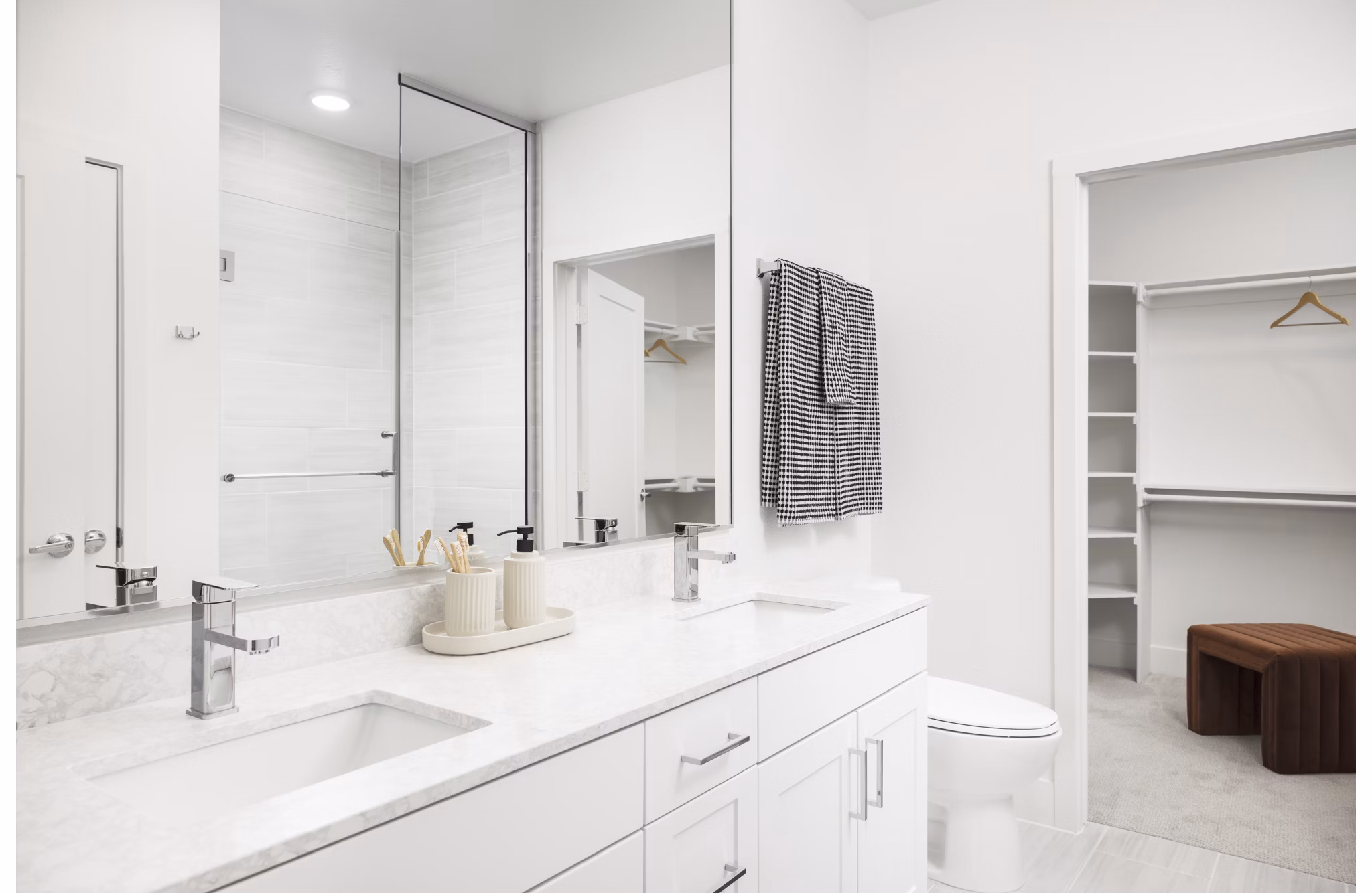 bathroom at RYE Central Park Apartments
