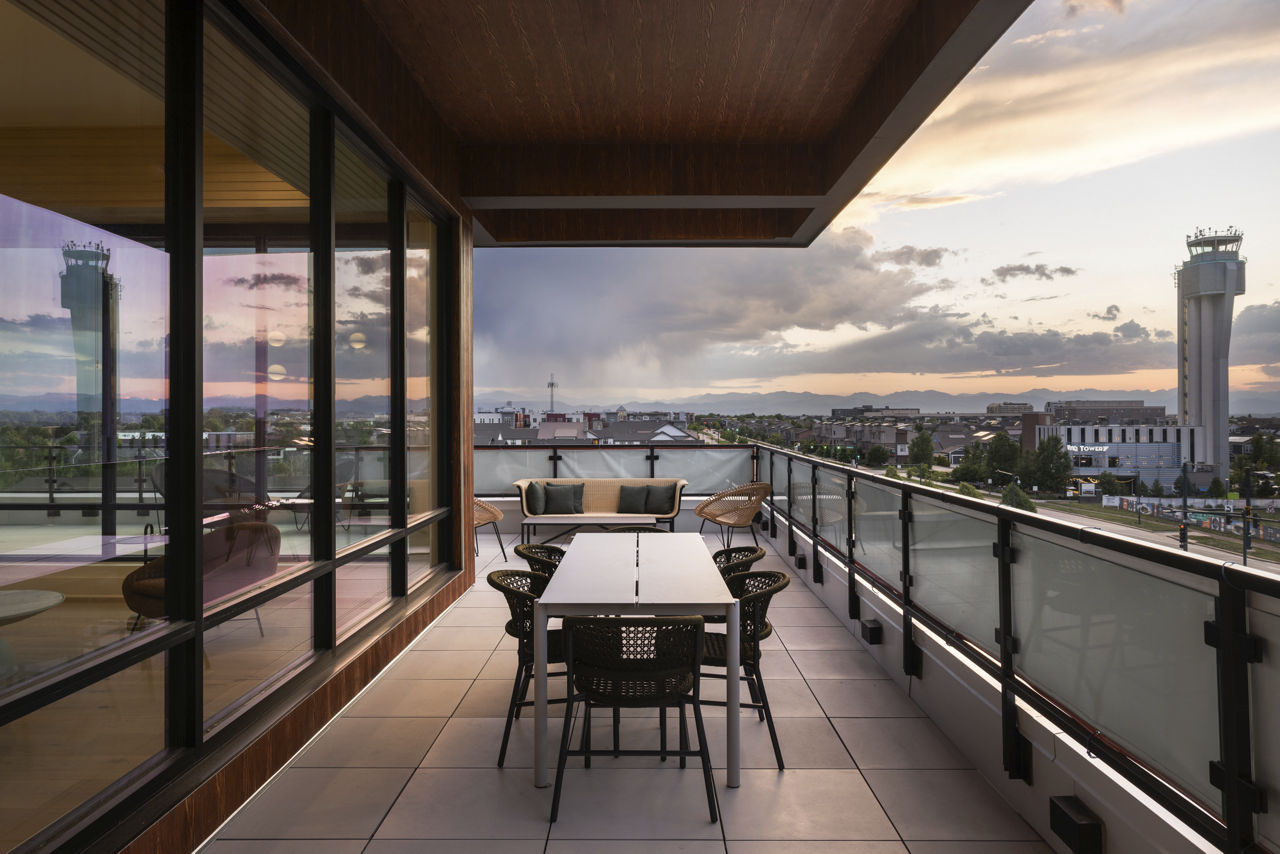 Roof deck at Rye Central Park (1 of 2)