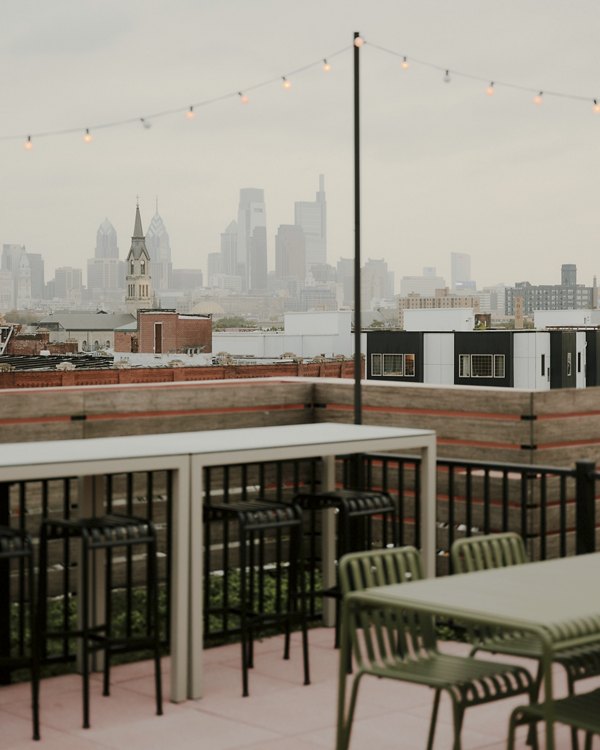 patio at Ray Philly Apartments 