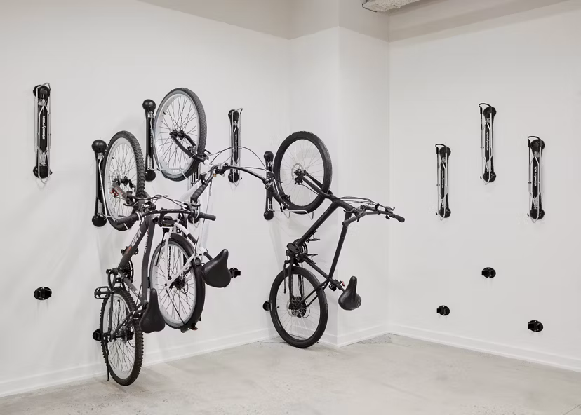 bike storage at Ray Philly Apartments 