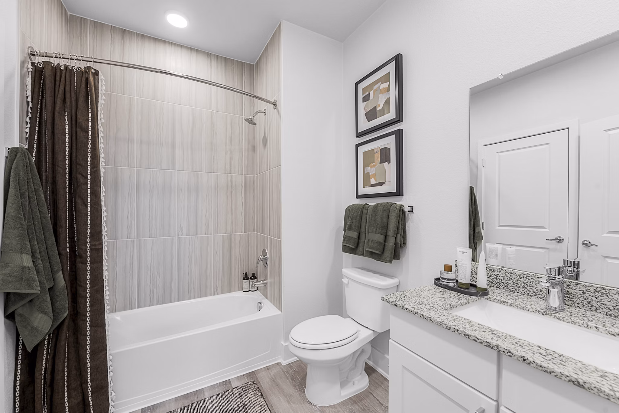 bathroom at Alta Westinghouse Townhomes Apartments