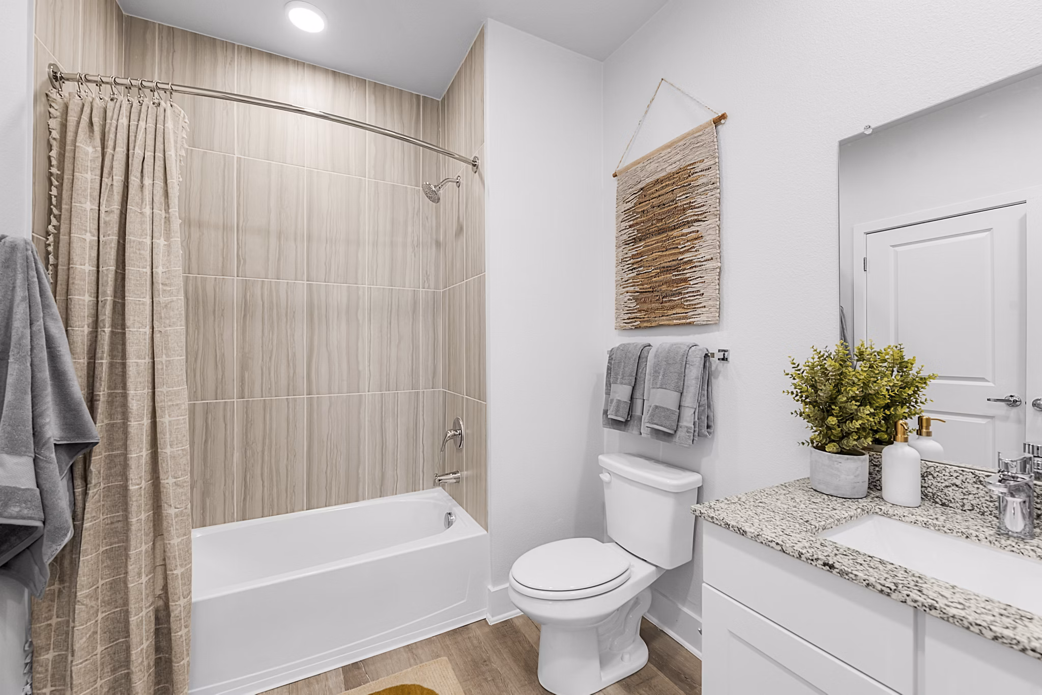 bathroom at Alta Westinghouse Townhomes Apartments