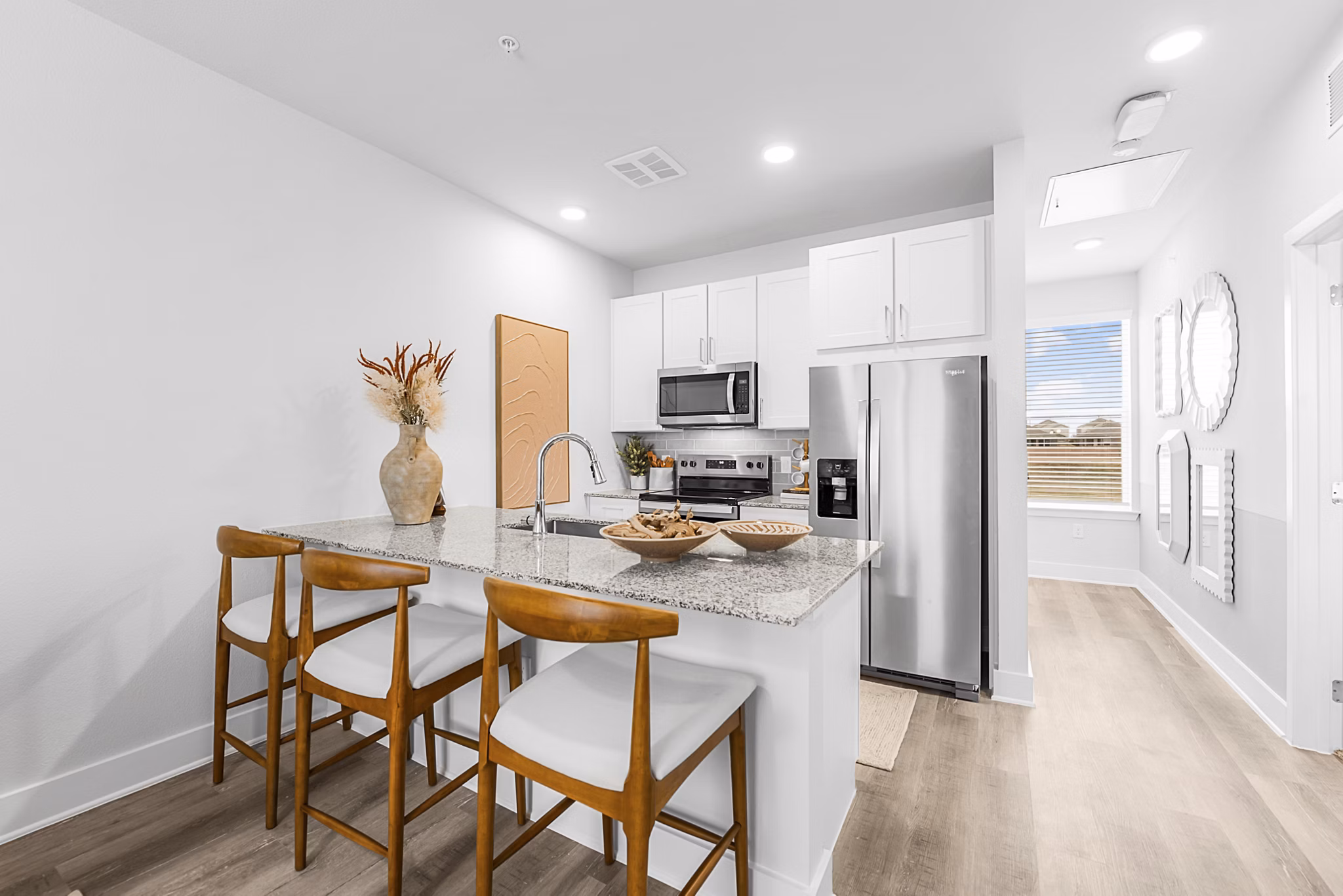 kitchen at Alta Westinghouse Townhomes Apartments