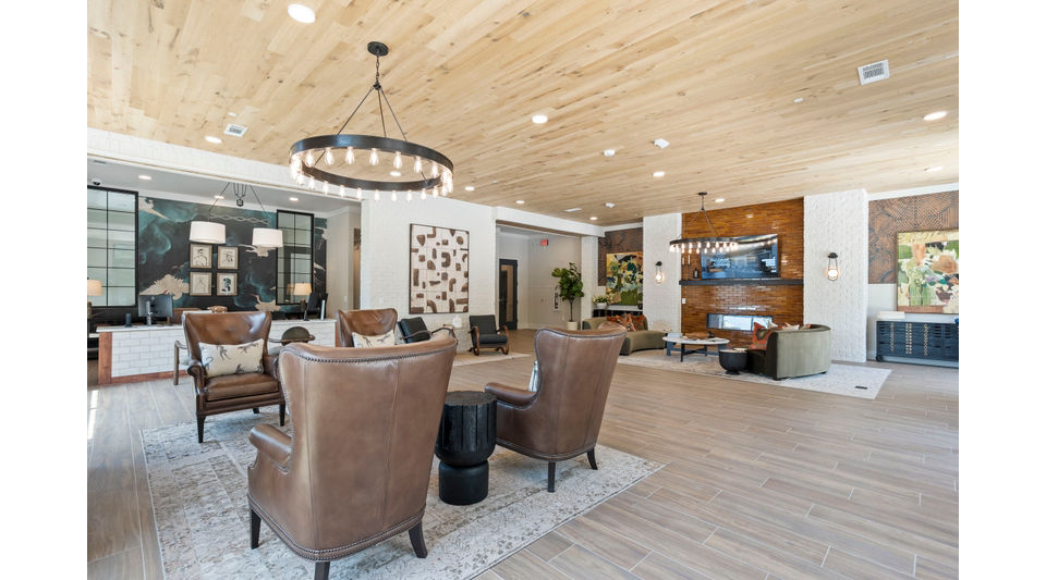 clubhouse at The Duke Metrocenter Apartments