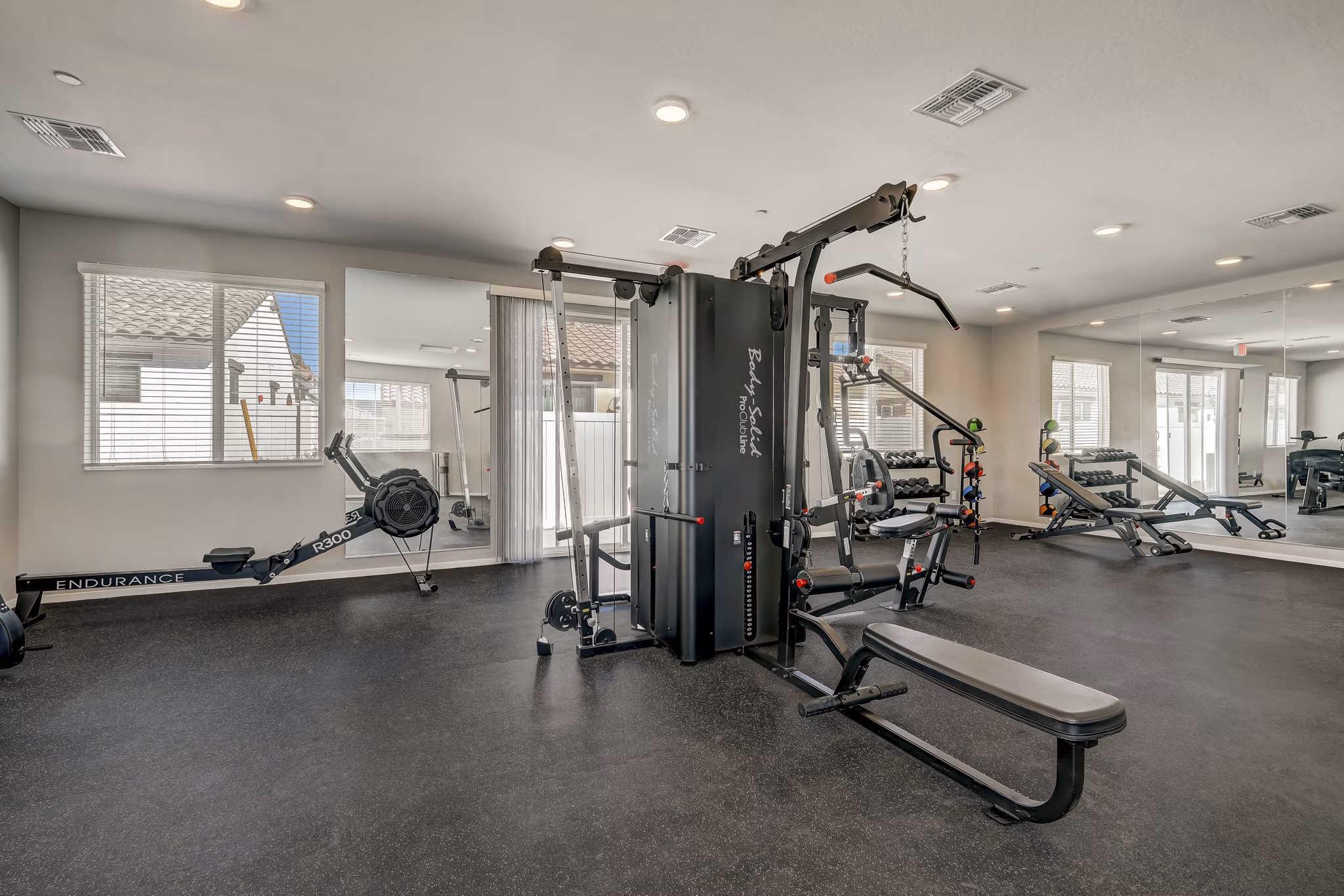 fitness center at Villas Goodyear Apartments 