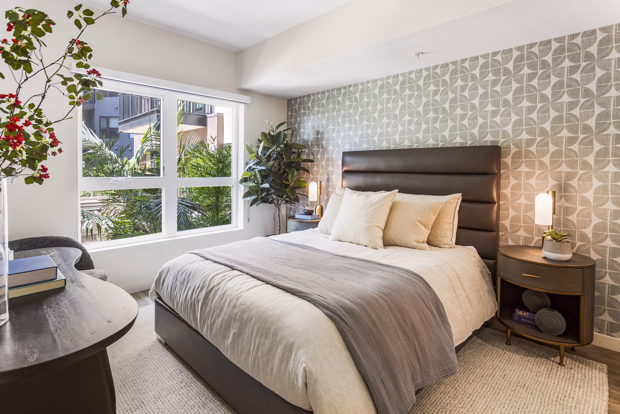 bedroom at Intro Apartments