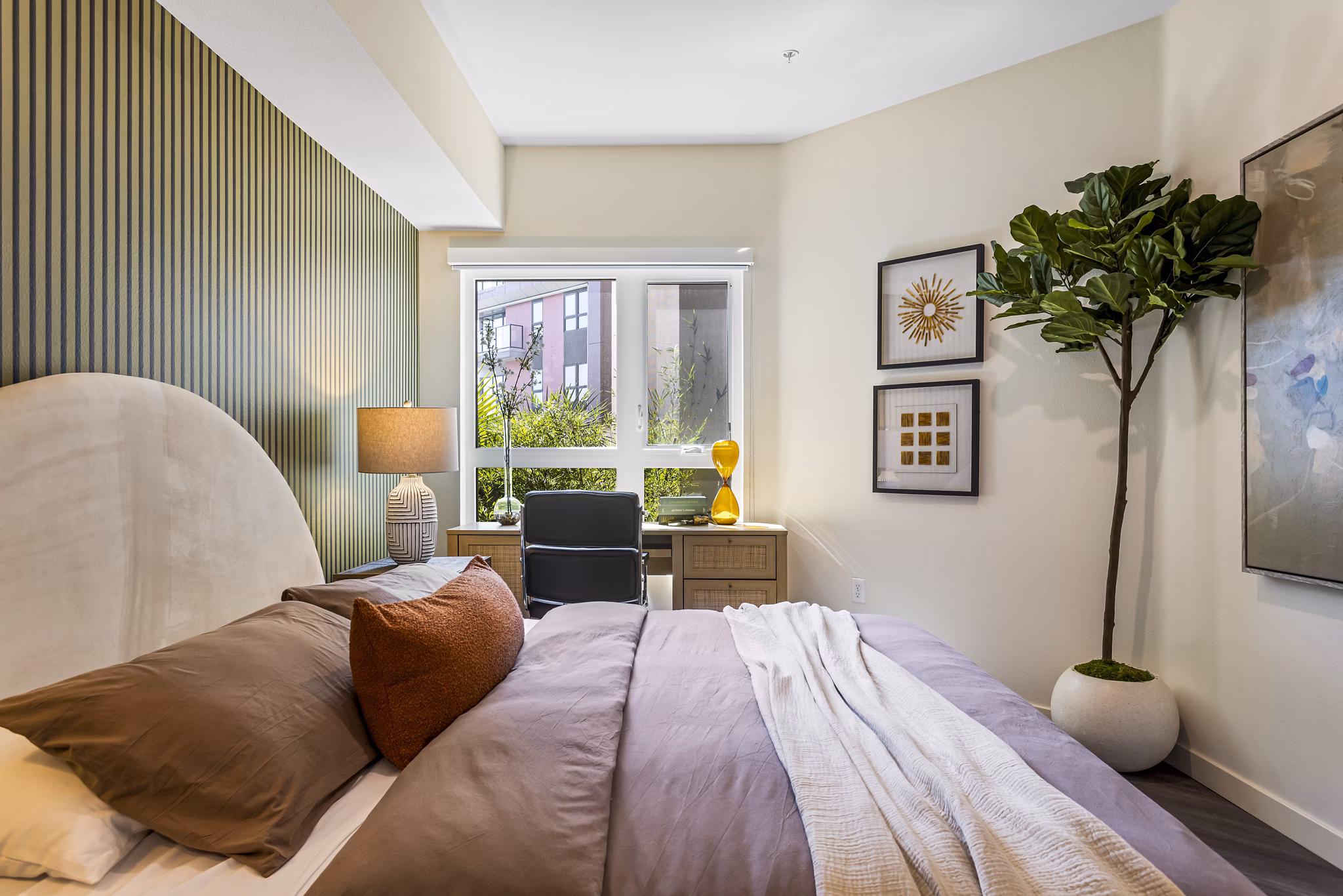 bedroom at Intro Apartments