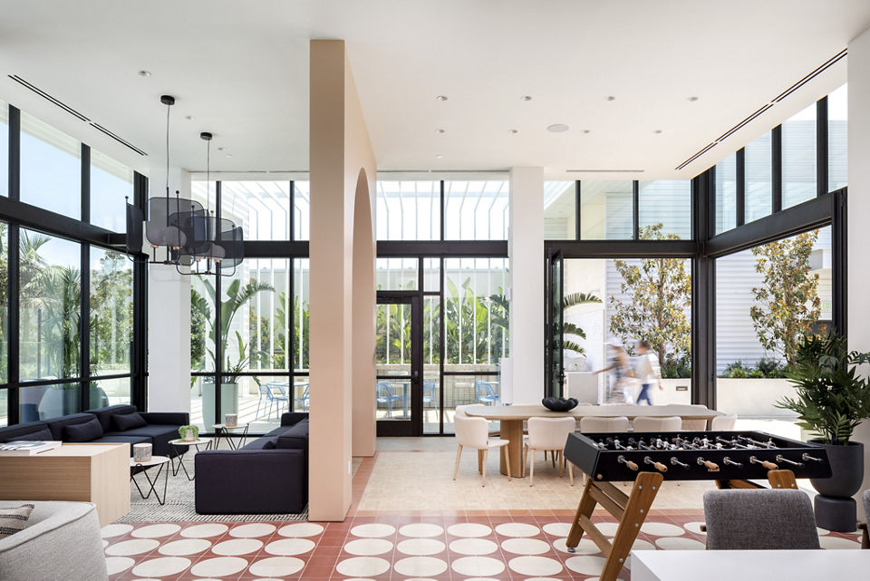 clubhouse at Intro Apartments