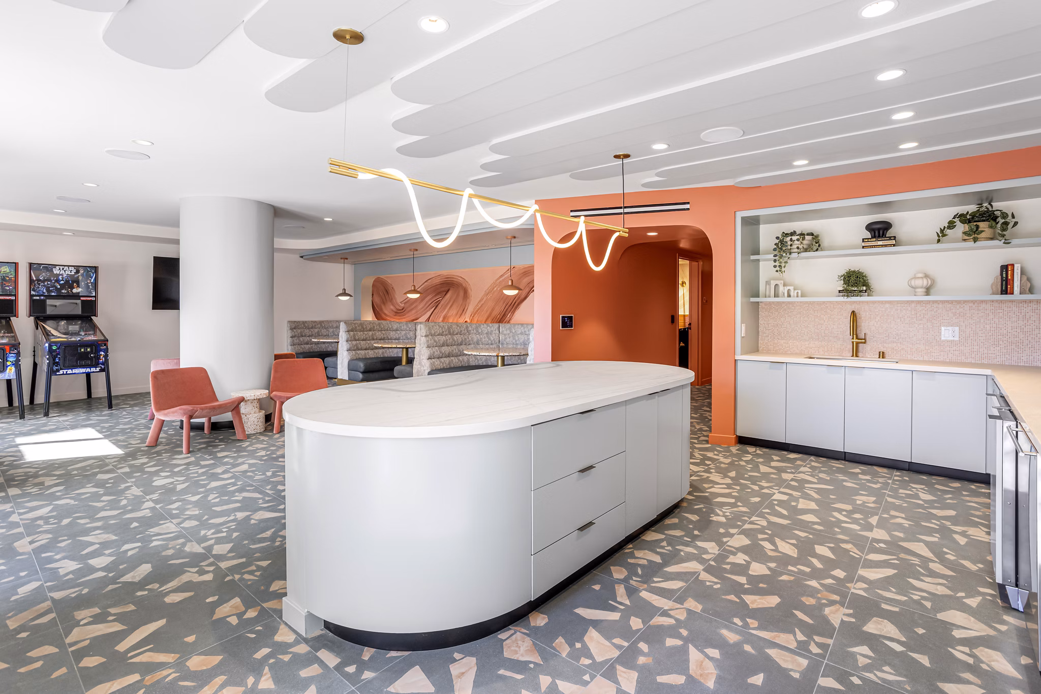 clubhouse at Intro Apartments