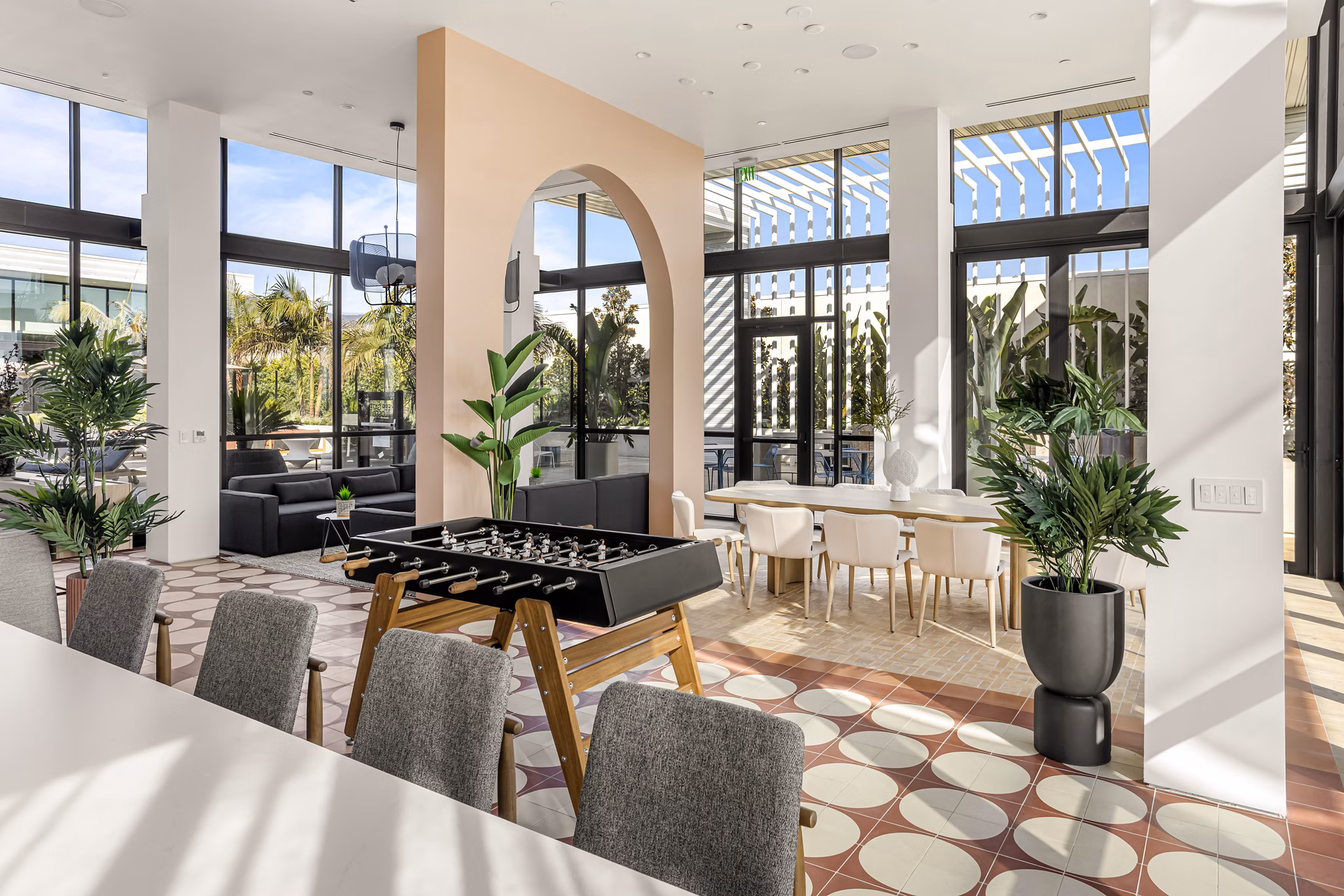 clubhouse at Intro Apartments