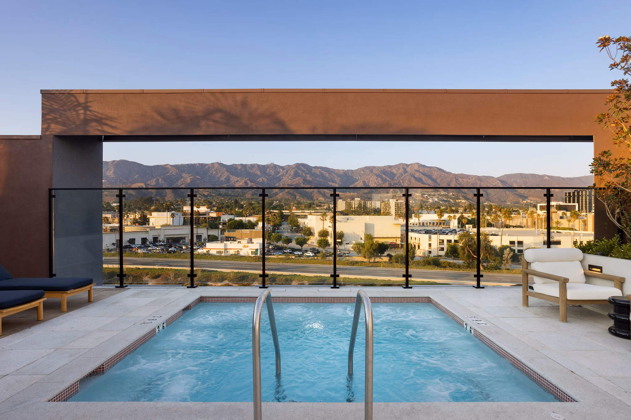 pool at Intro Apartments