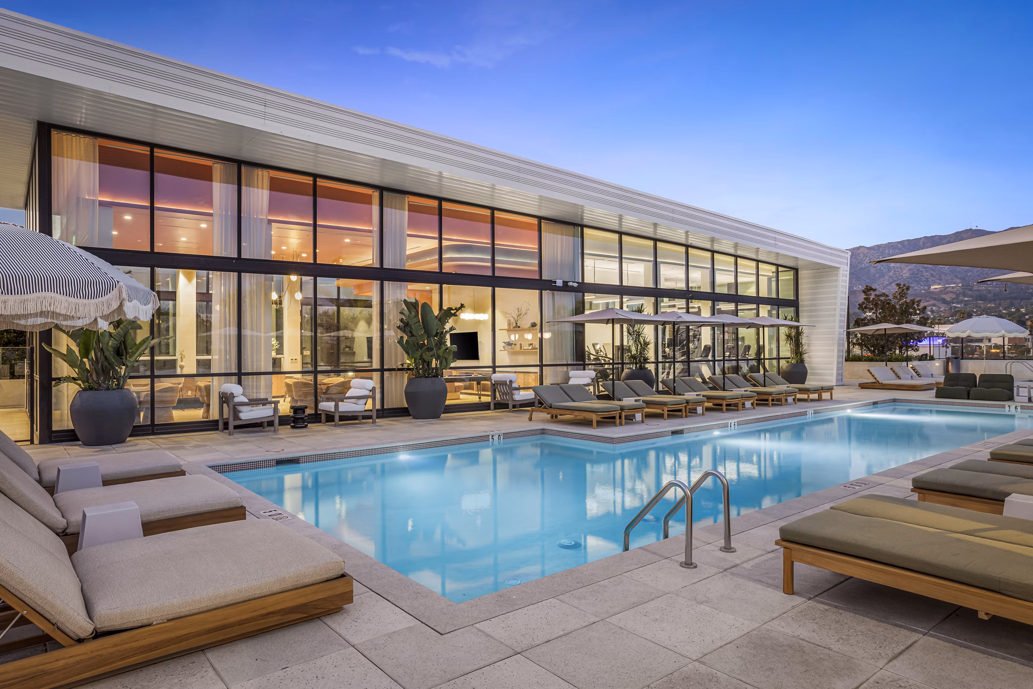 pool at Intro Apartments