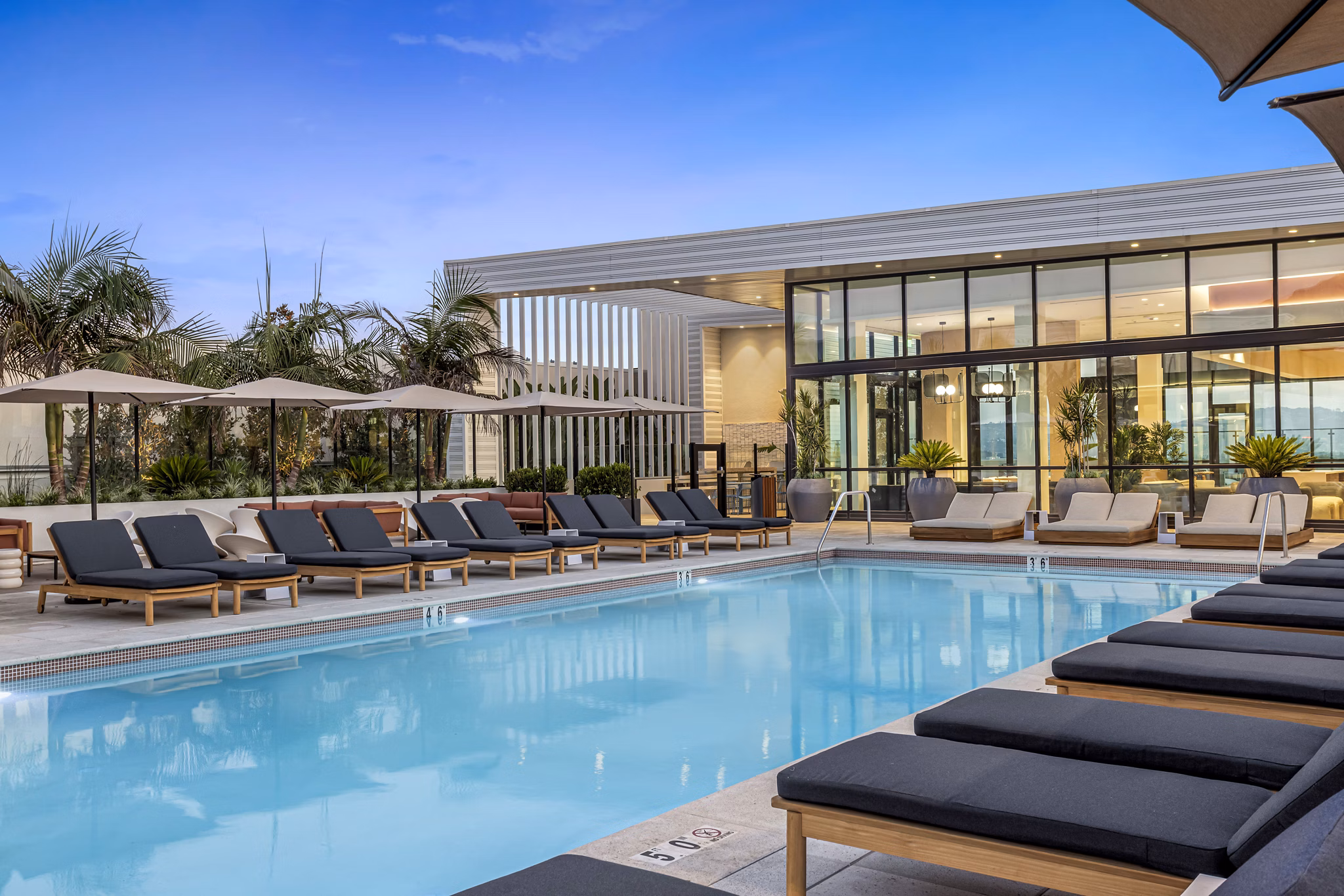 pool at Intro Apartments
