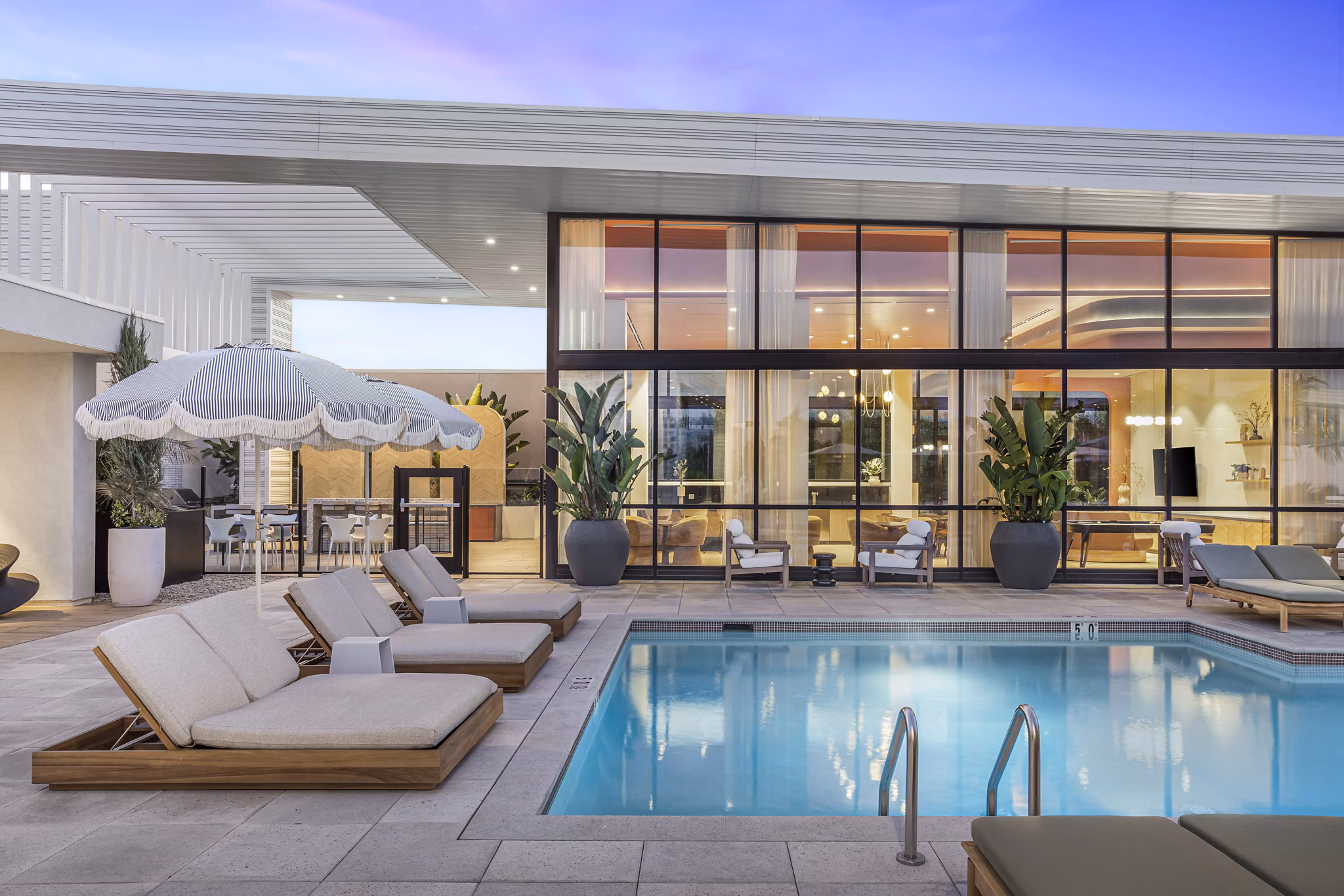 pool at Intro Apartments