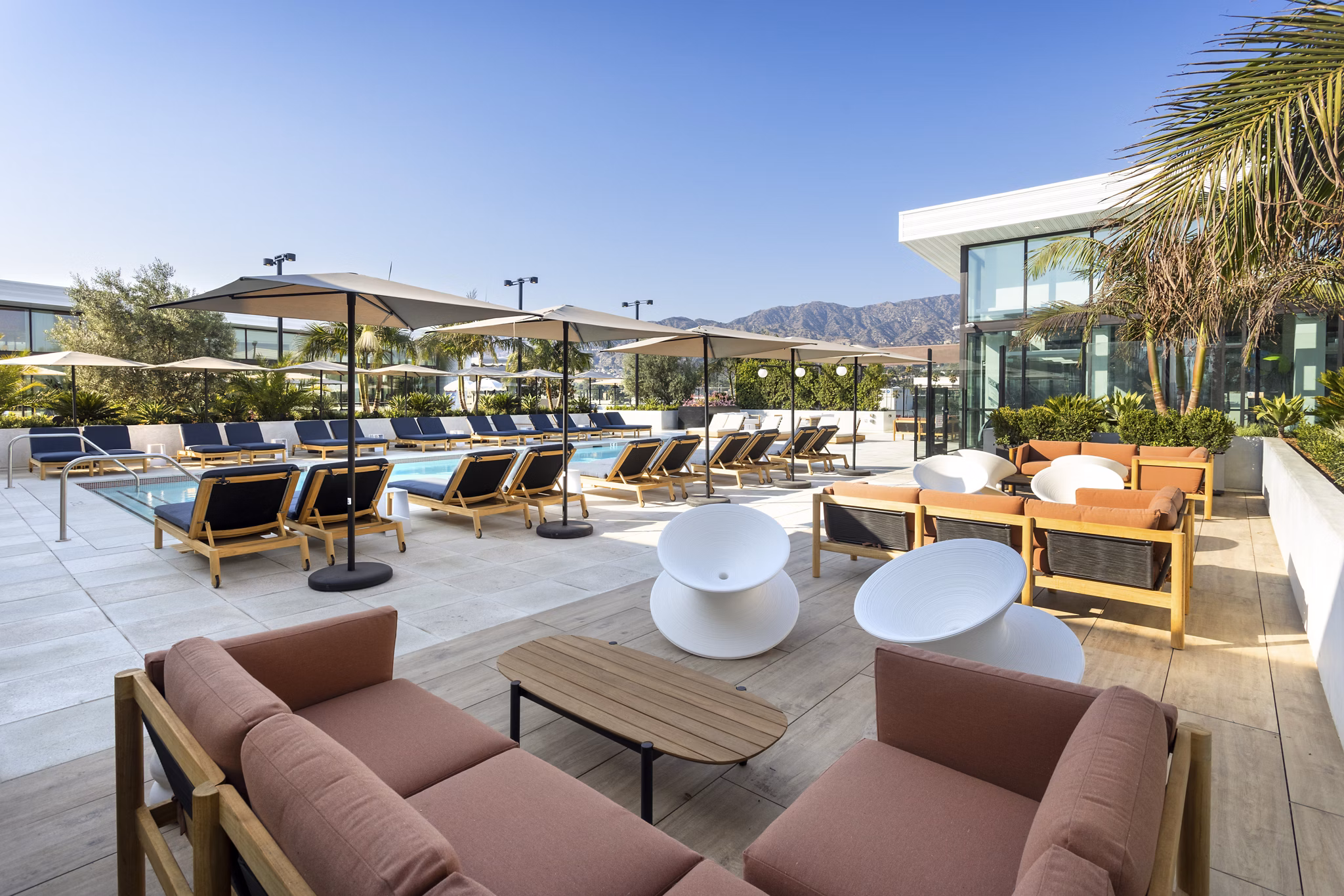 recreational area at Intro Apartments