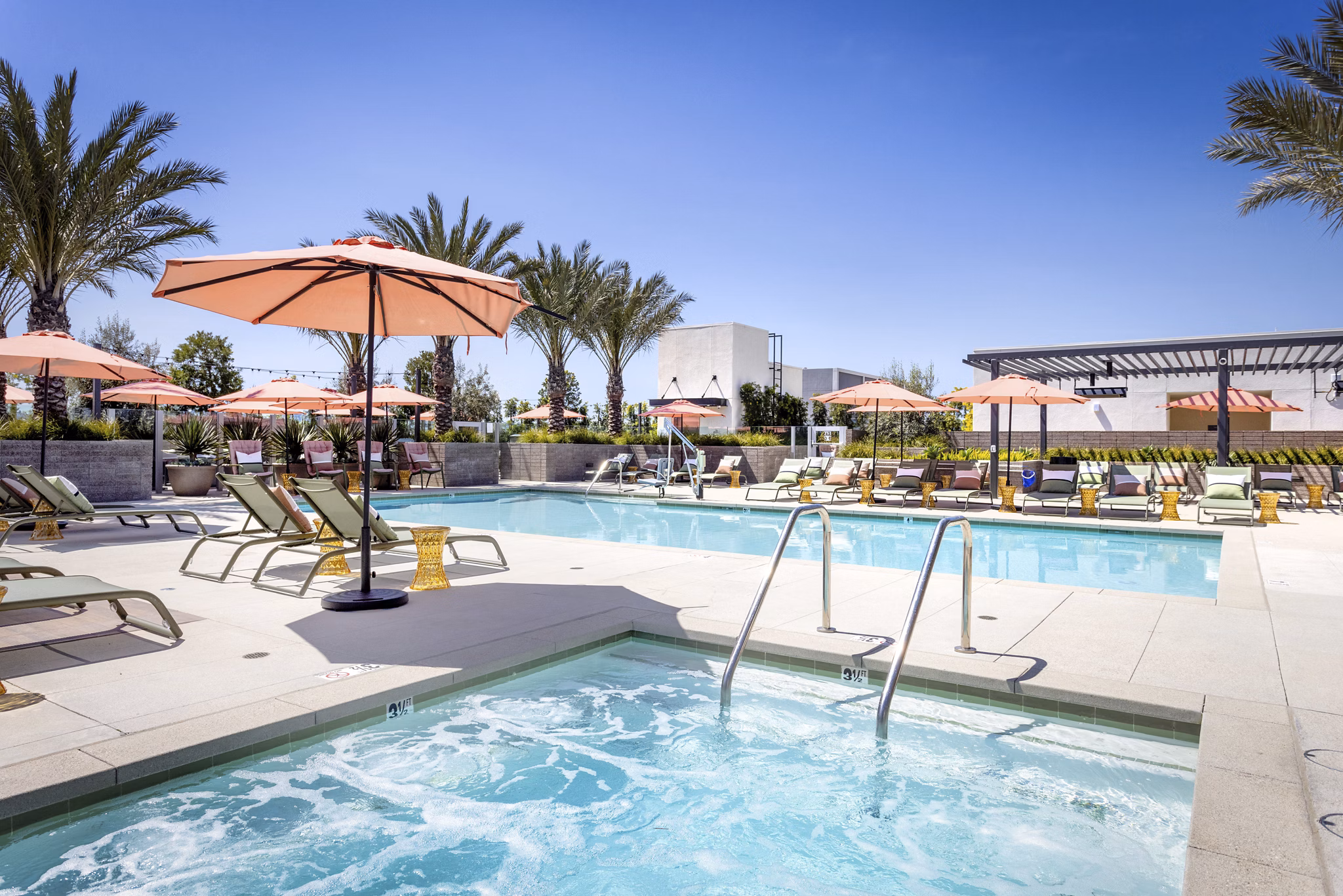 pool at Alexan NoHo West Apartments