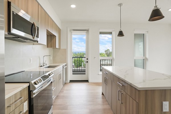 kitchen at Maxwell at Bascom Apartments