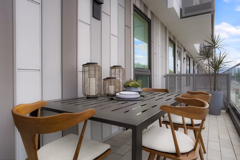 patio at Maxwell at Bascom Apartments