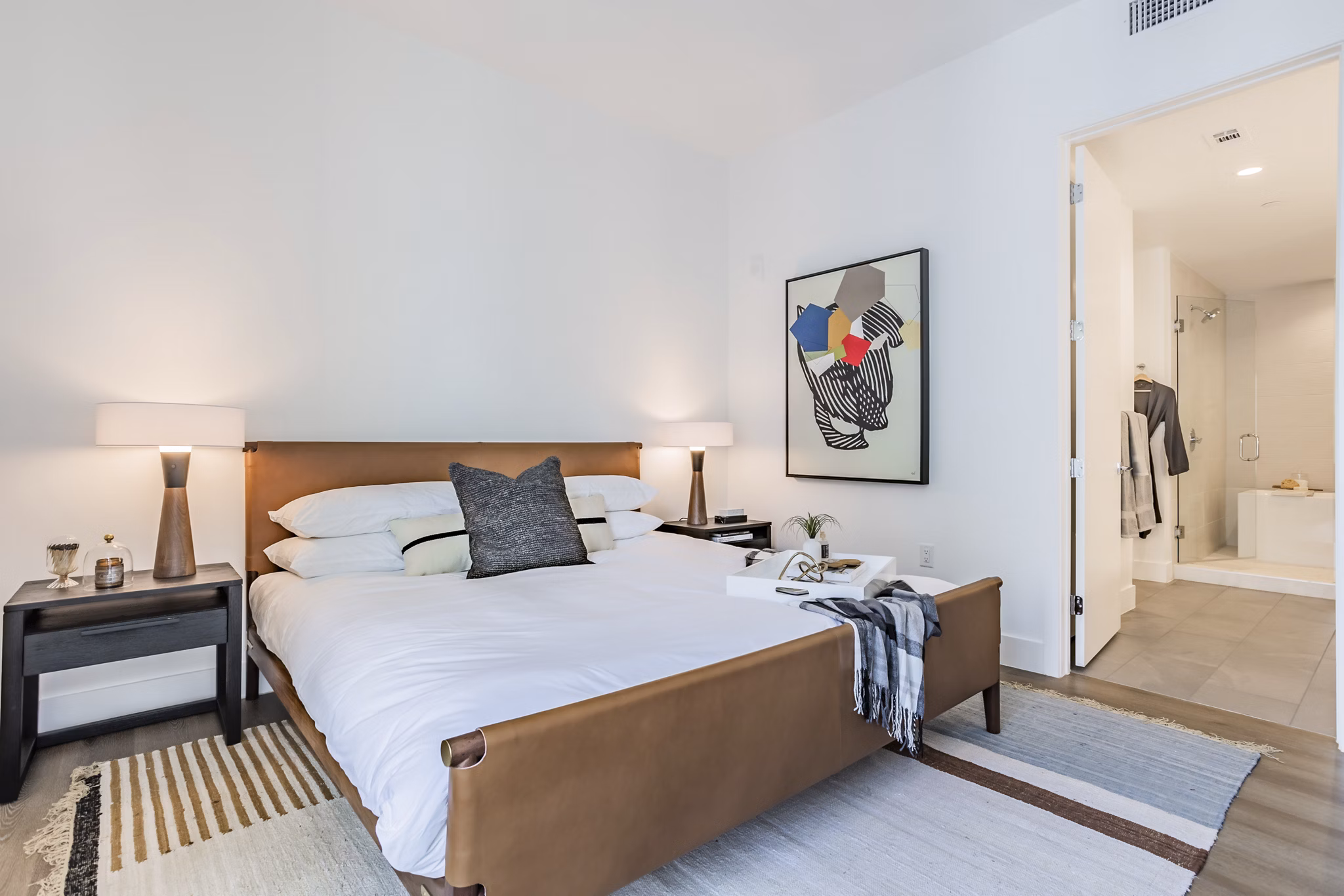 bedroom at Parkside Residences Apartments