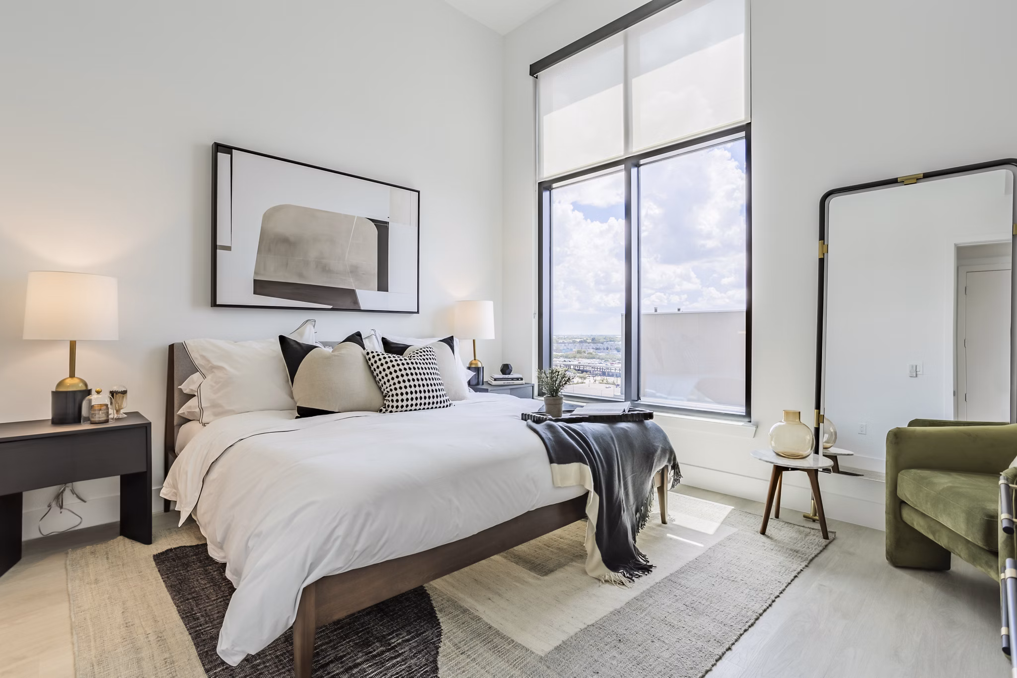 bedroom at Parkside Residences Apartments