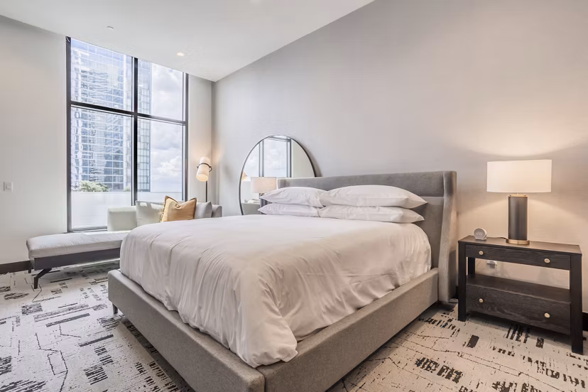 bedroom at Parkside Residences Apartments