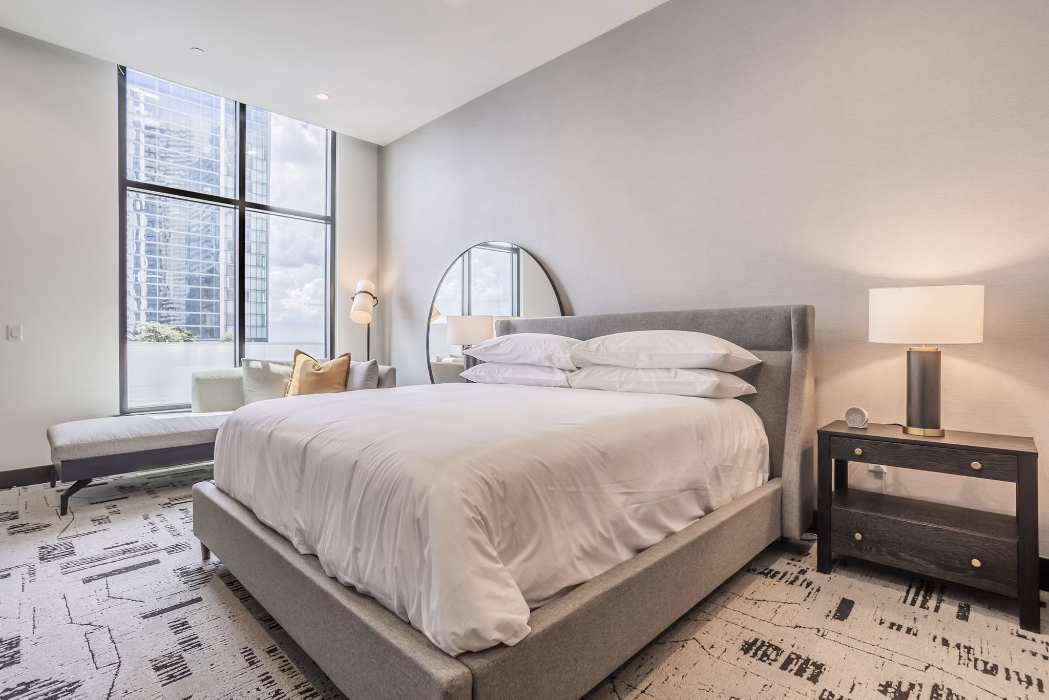 bedroom at Parkside Residences Apartments