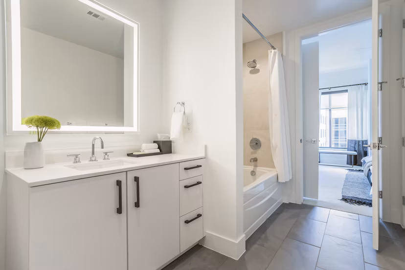 bathroom at Parkside Residences Apartments
