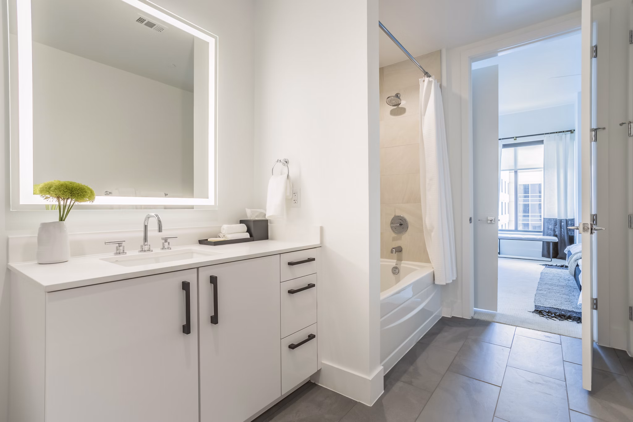 bathroom at Parkside Residences Apartments