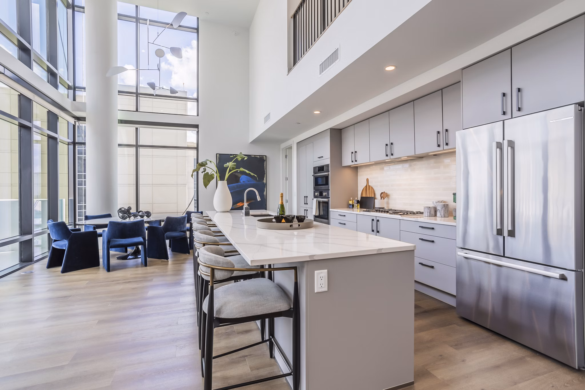 kitchen at Parkside Residences Apartments