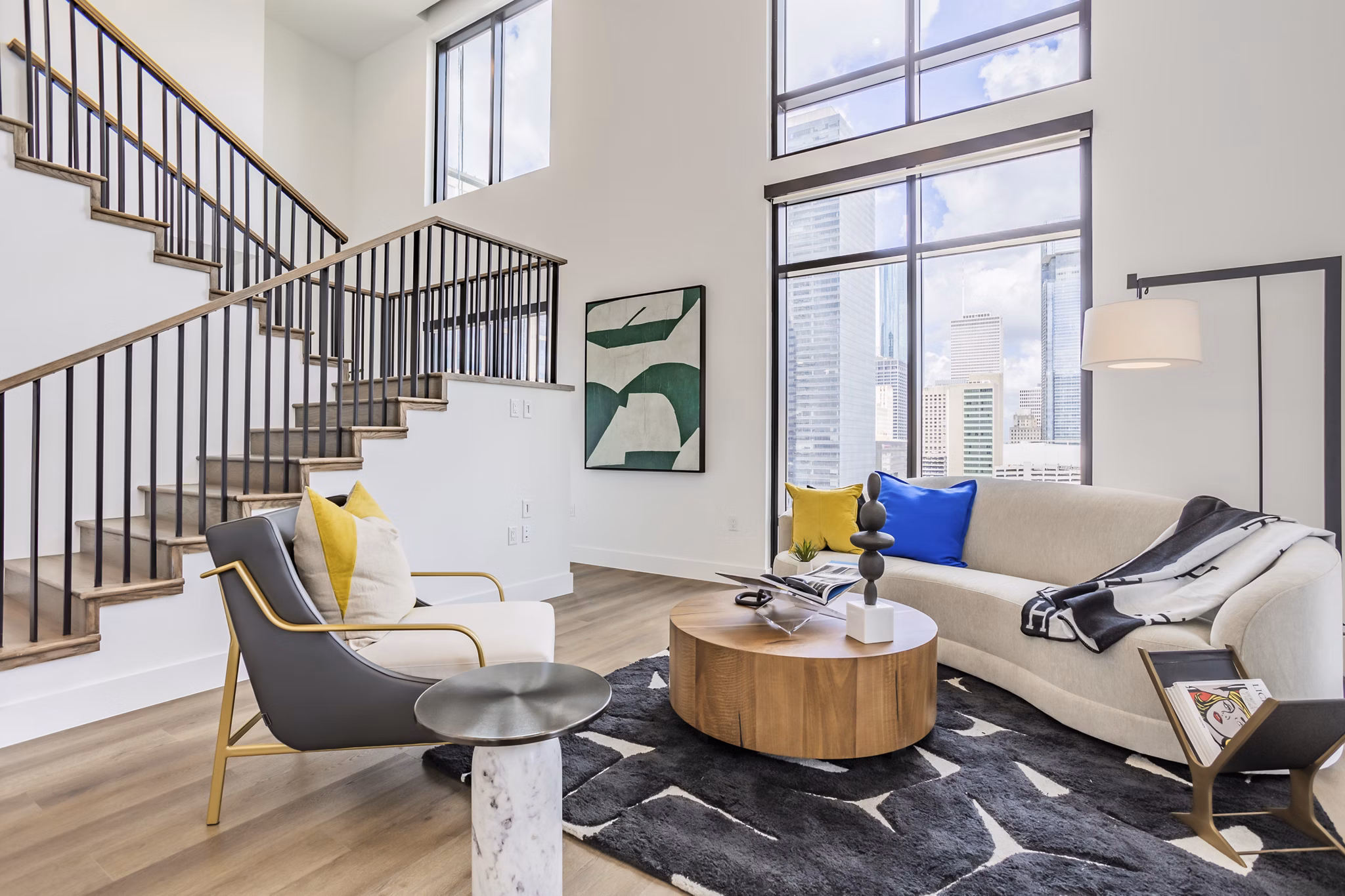 living room at Parkside Residences Apartments