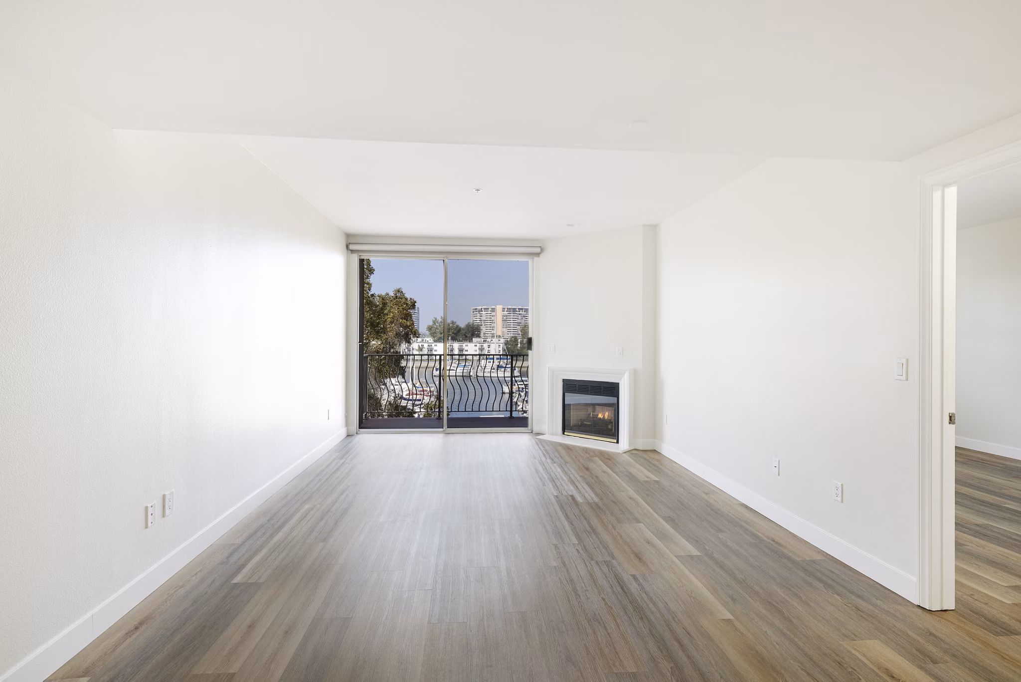 living room at St. Tropez Apartments