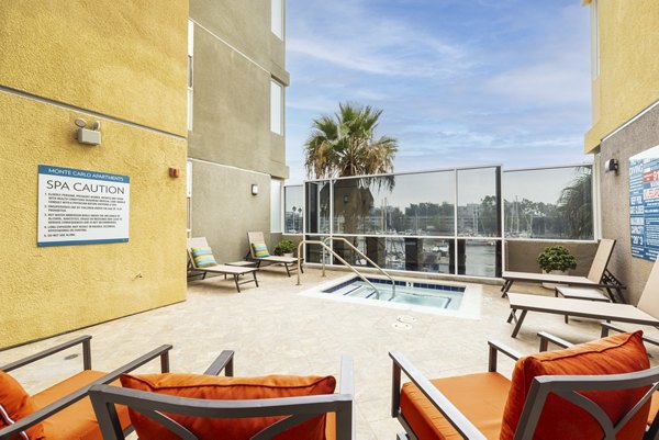 pool at St. Tropez Apartments Apartments