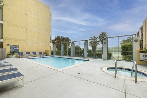 pool at St. Tropez Apartments Apartments
