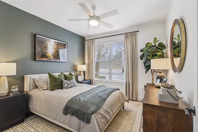 bedroom at Render Stockbridge Apartments 