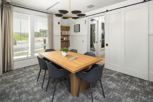 clubhouse at Render Stockbridge Apartments 