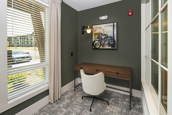clubhouse at Render Stockbridge Apartments 