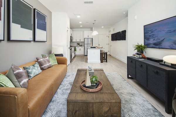 living room at Render Stockbridge Apartments 