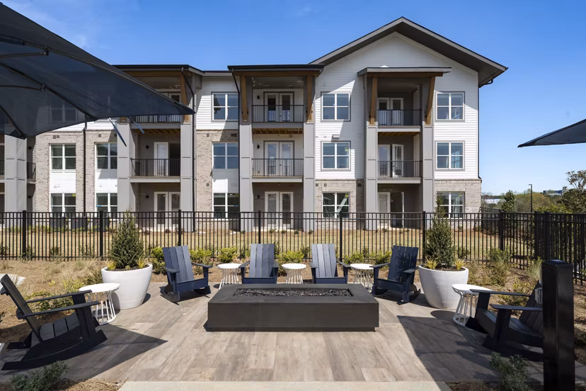 grill area at Render Stockbridge Apartments 
