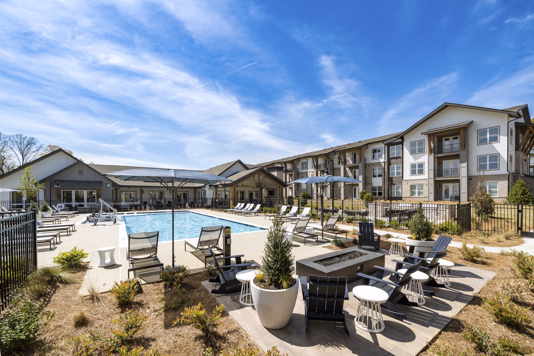 pool at Render Stockbridge Apartments 