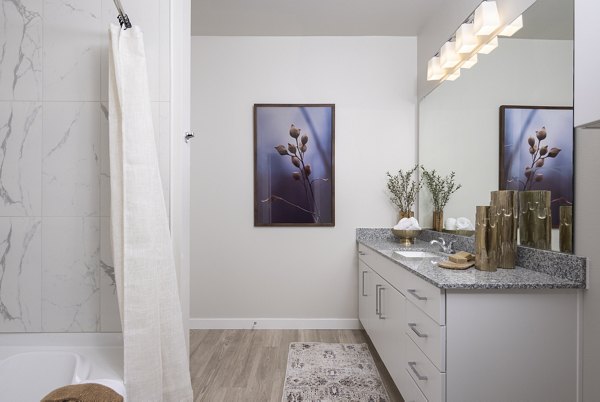 bathroom at Prose Canopy Apartments