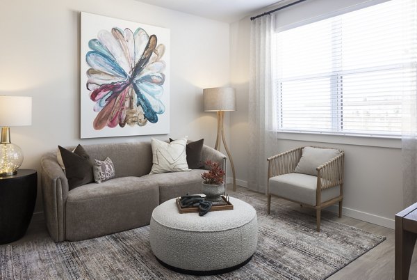living room at Prose Canopy Apartments